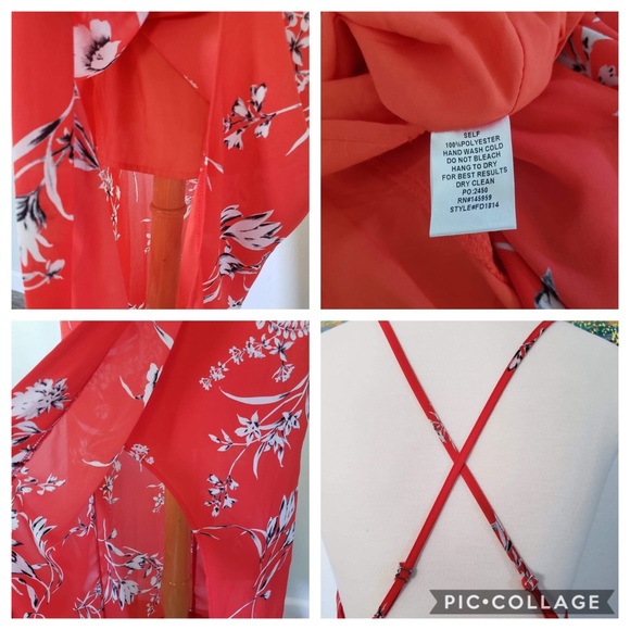 Dress Forum Surplice Floral Print Dress - Picture 8 of 8